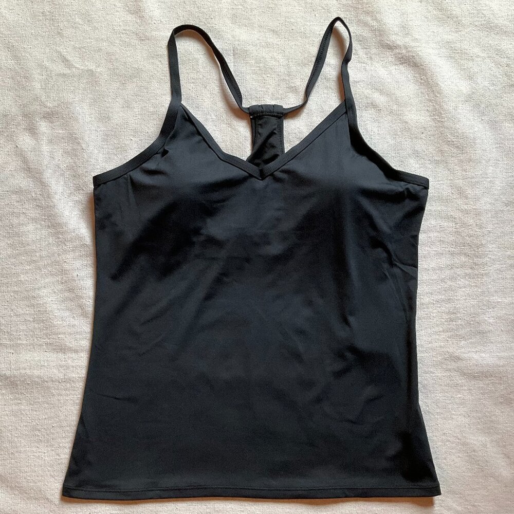 NWT Carve Designs Women's Catalina (Stinson) Tankini Top, Black, Sz M